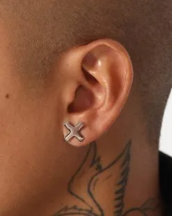 Saint Morta Marksman Earring White Gold