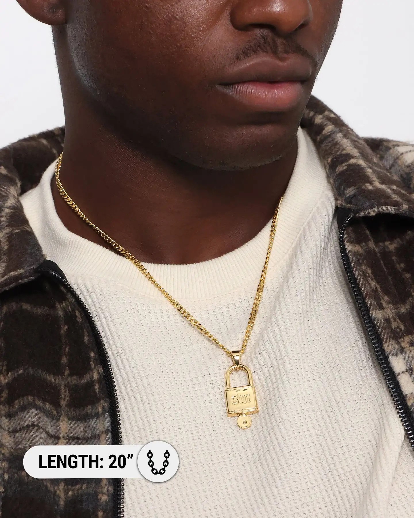 Saint Morta Locked And Found Chain Gold - Image 3