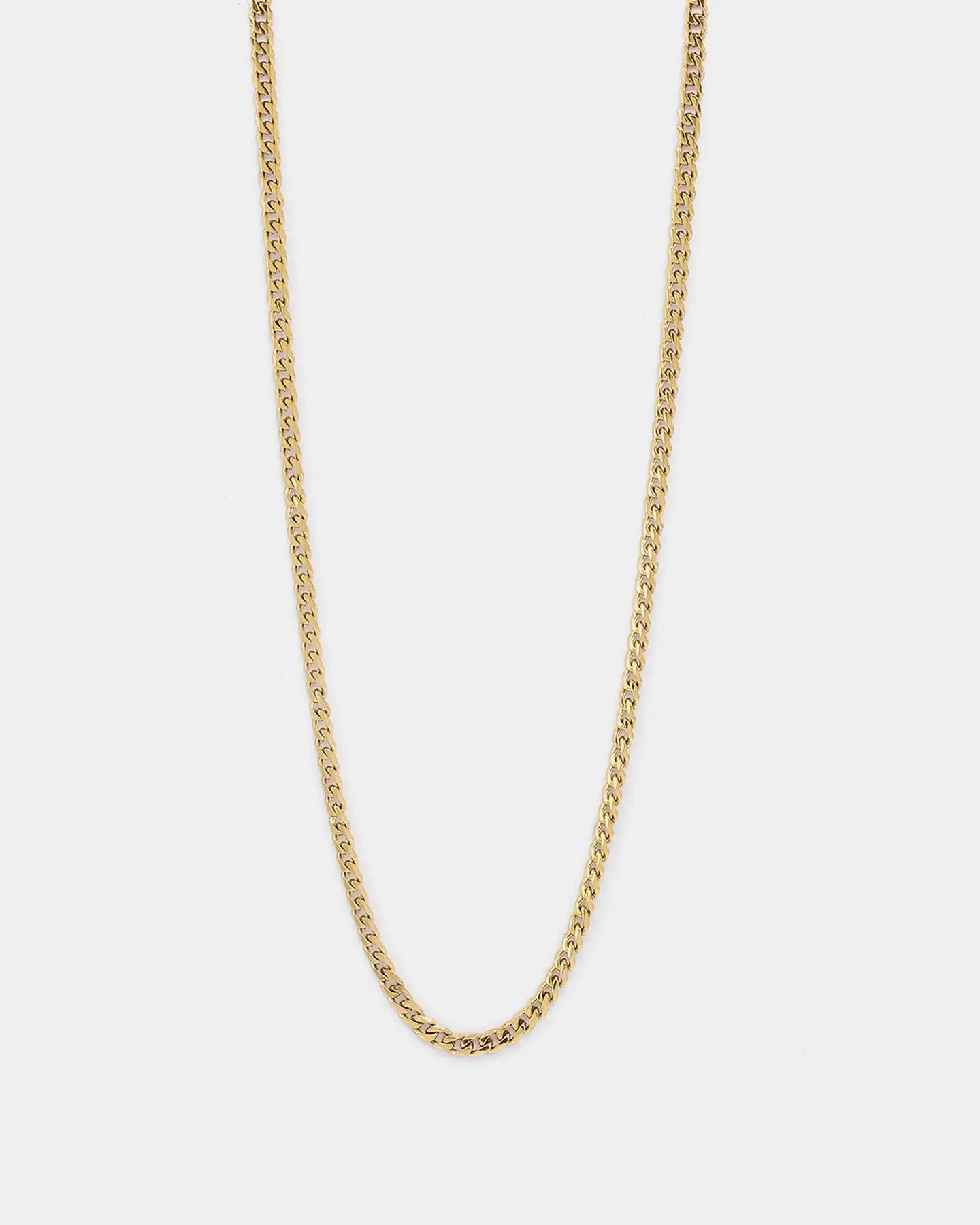 NXS 2.7MM Diamond Cut Curb Chain Gold - Image 2