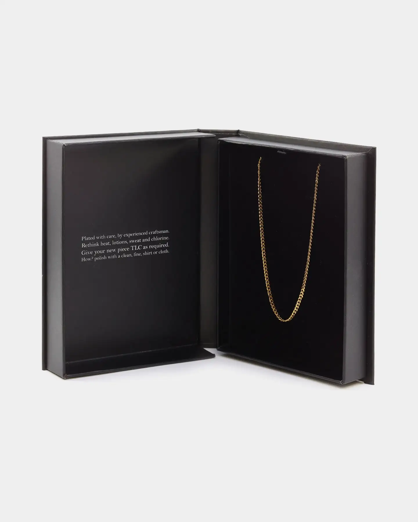 NXS 2.7MM Diamond Cut Curb Chain Gold - Image 4