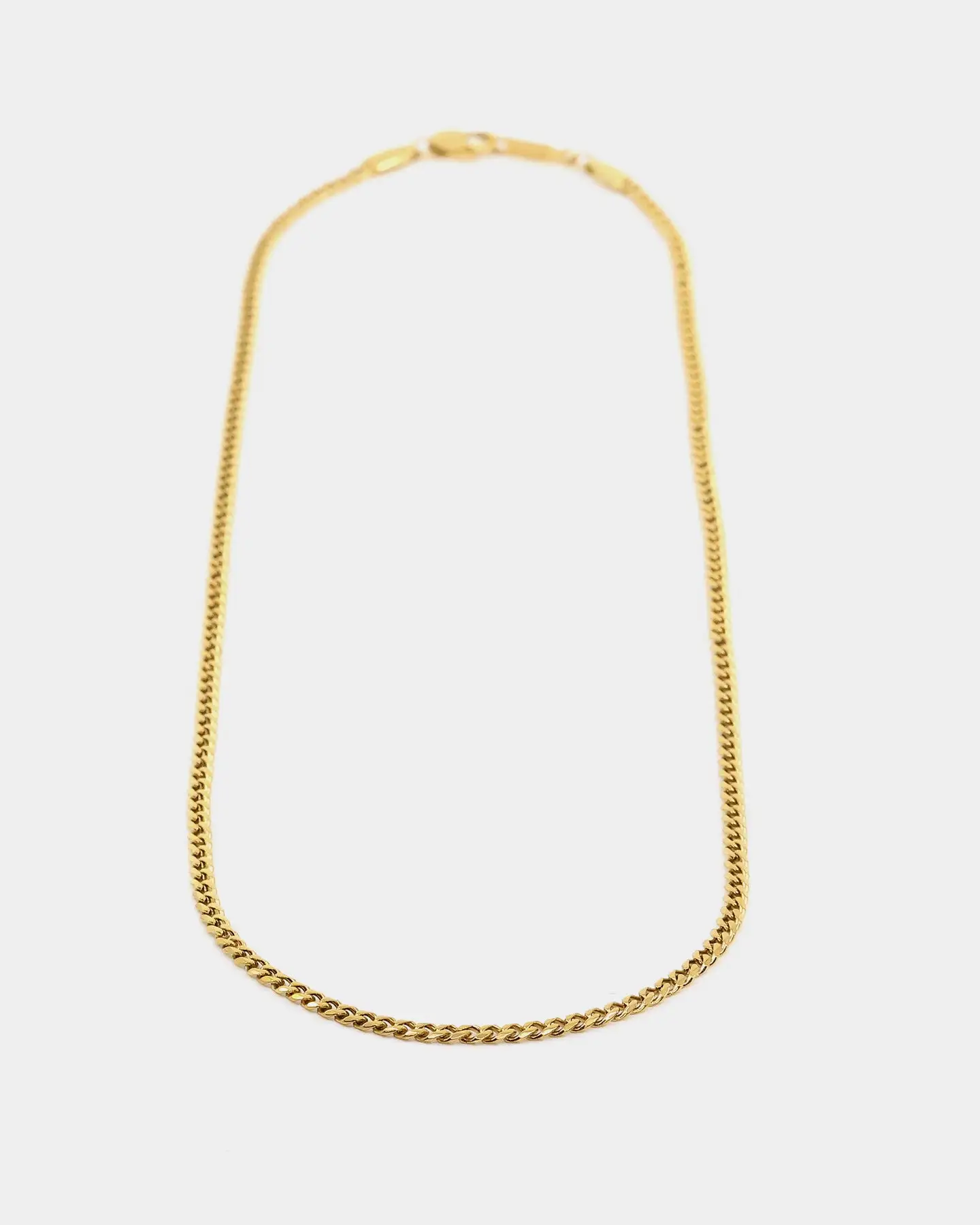 NXS 2.7MM Diamond Cut Curb Chain Gold - Image 7