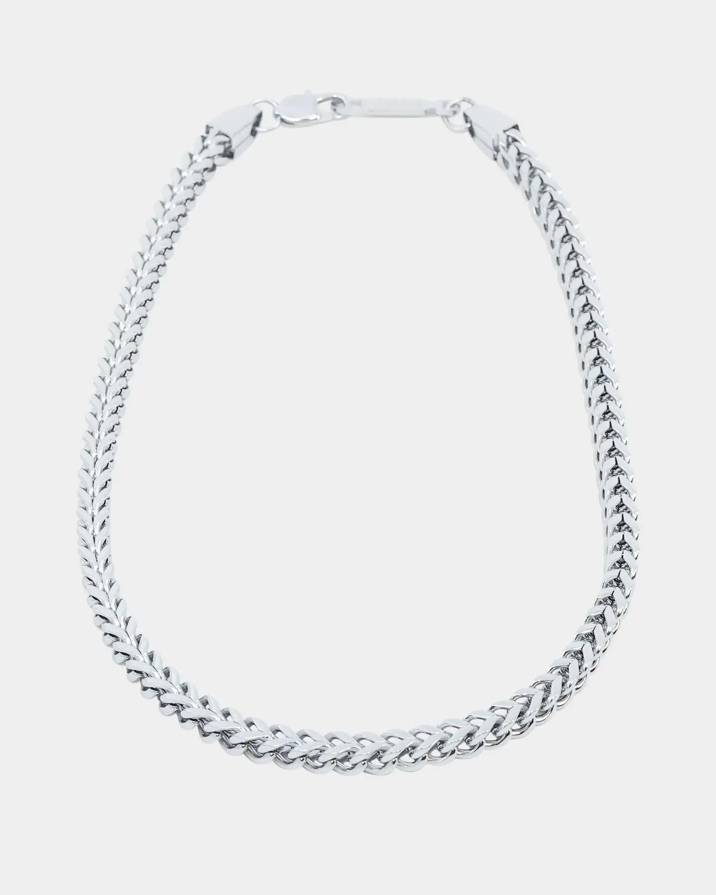 NXS 6mm Franco Chain White Gold - Image 5