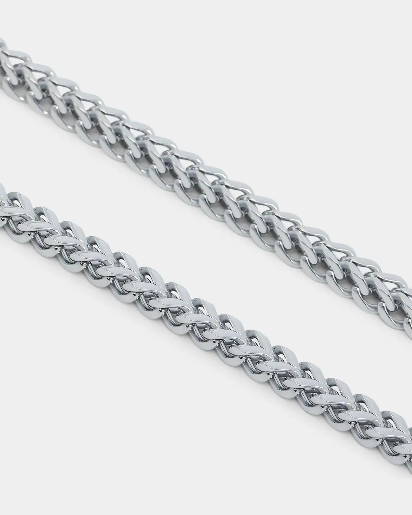 NXS 6mm Franco Chain White Gold - Image 6