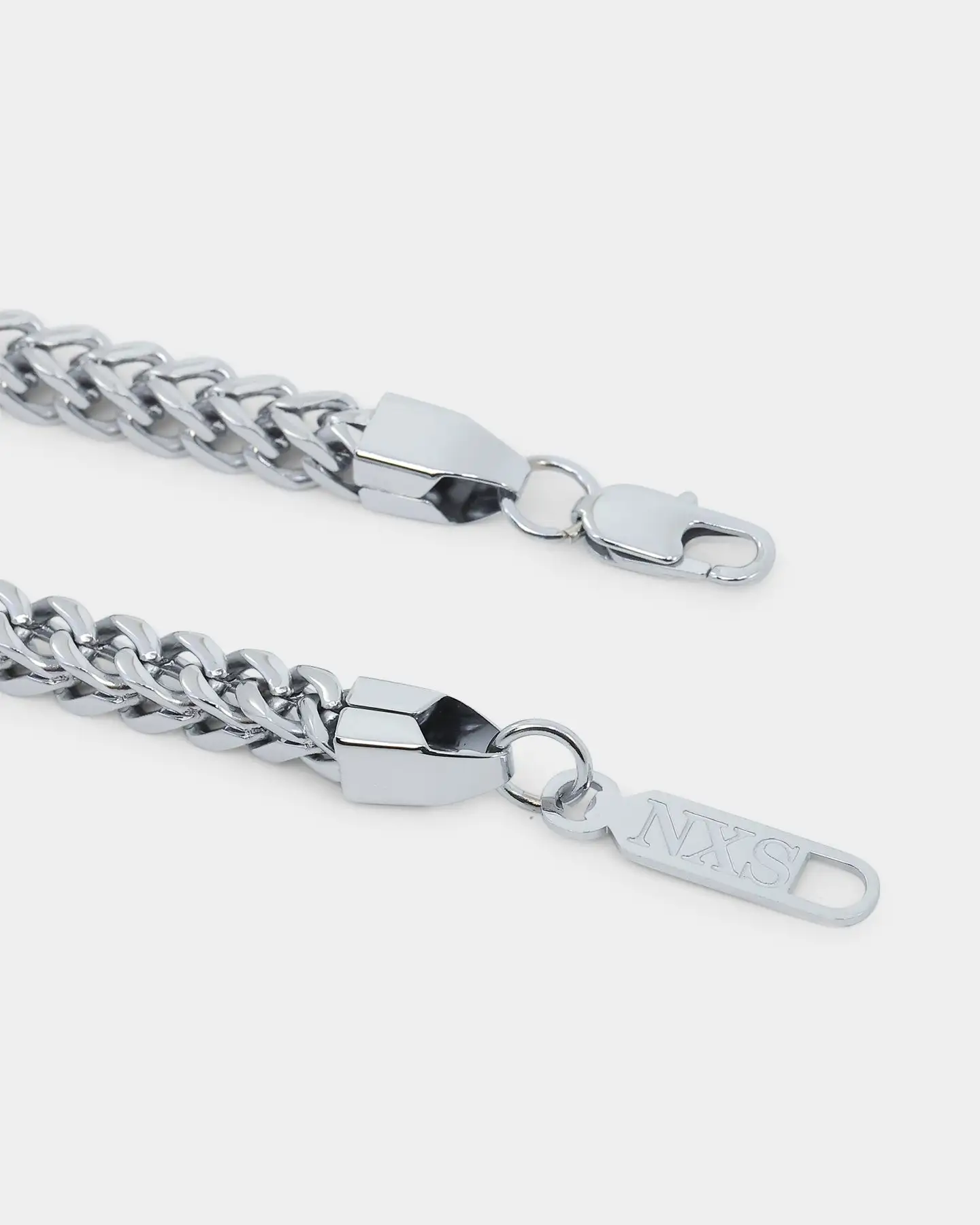 NXS 6mm Franco Chain White Gold - Image 7