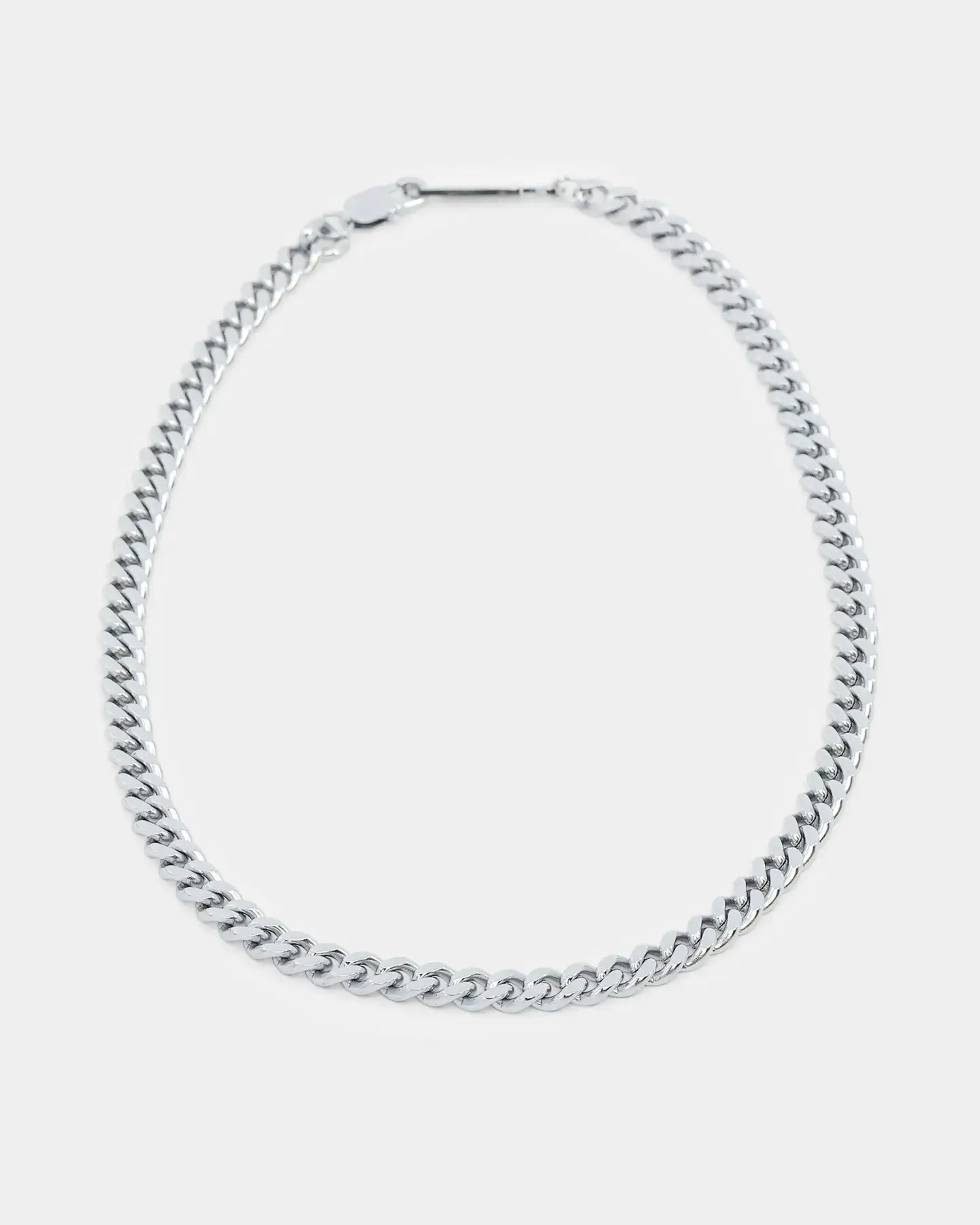 NXS 7mm Cuban Chain White Gold - Image 5