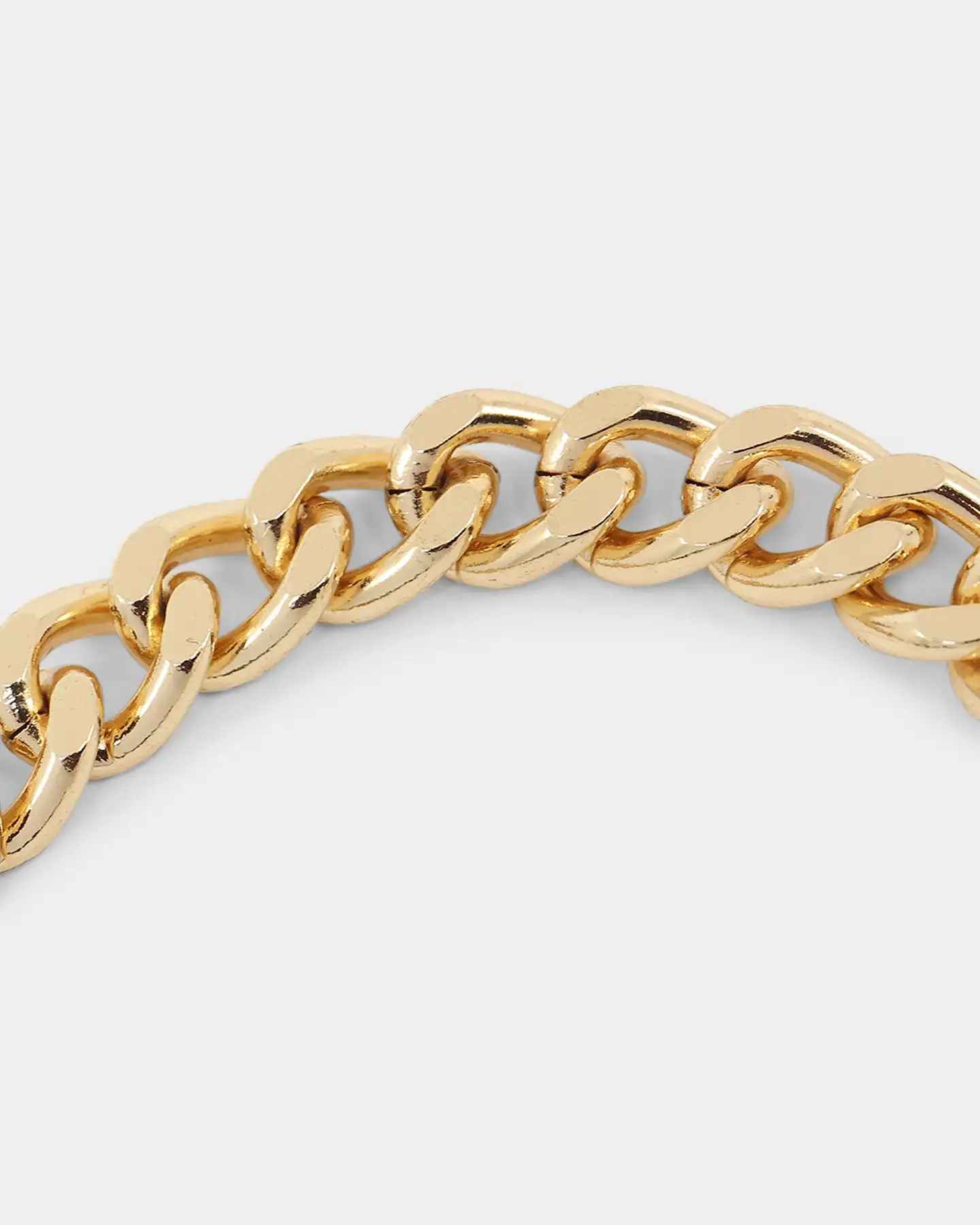 Wild For The Weekend Pop Punk Razor Chain Bracelet Gold - Image 5