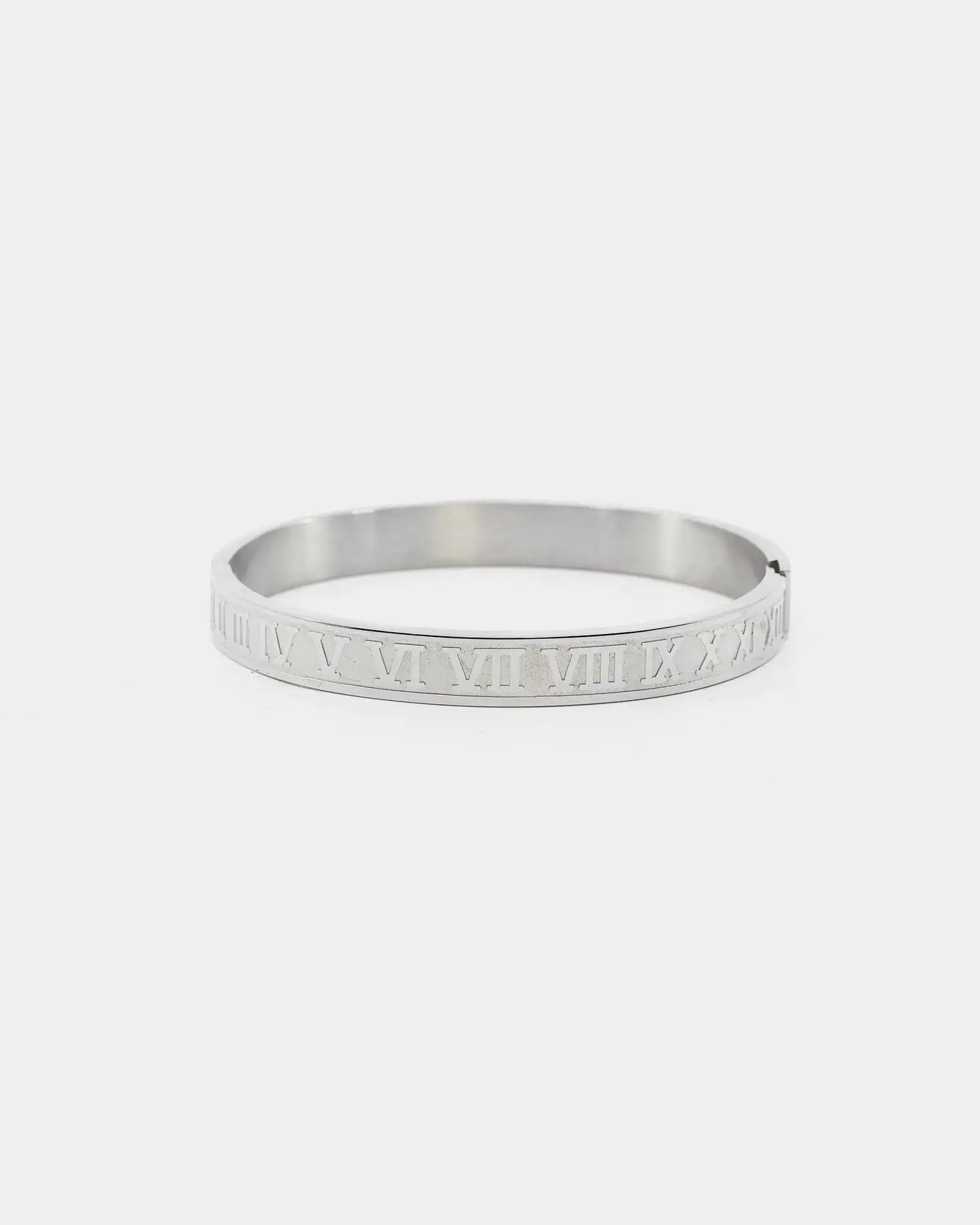 NXS Numerical Bracelet White Gold - Image 2