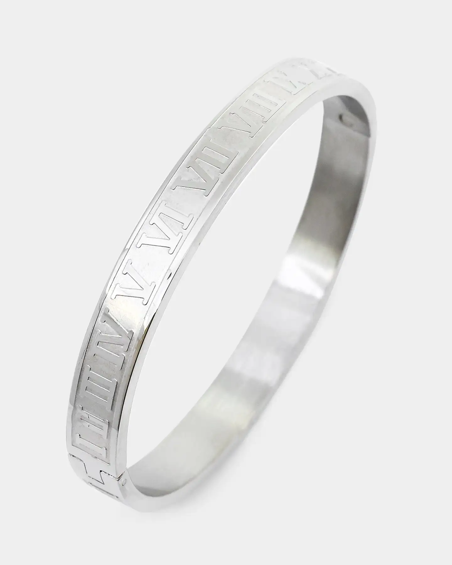 NXS Numerical Bracelet White Gold - Image 5