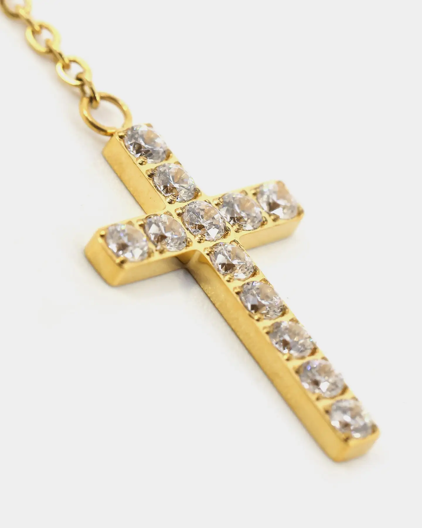 NXS Ascend Earrings Iced Gold - Image 6