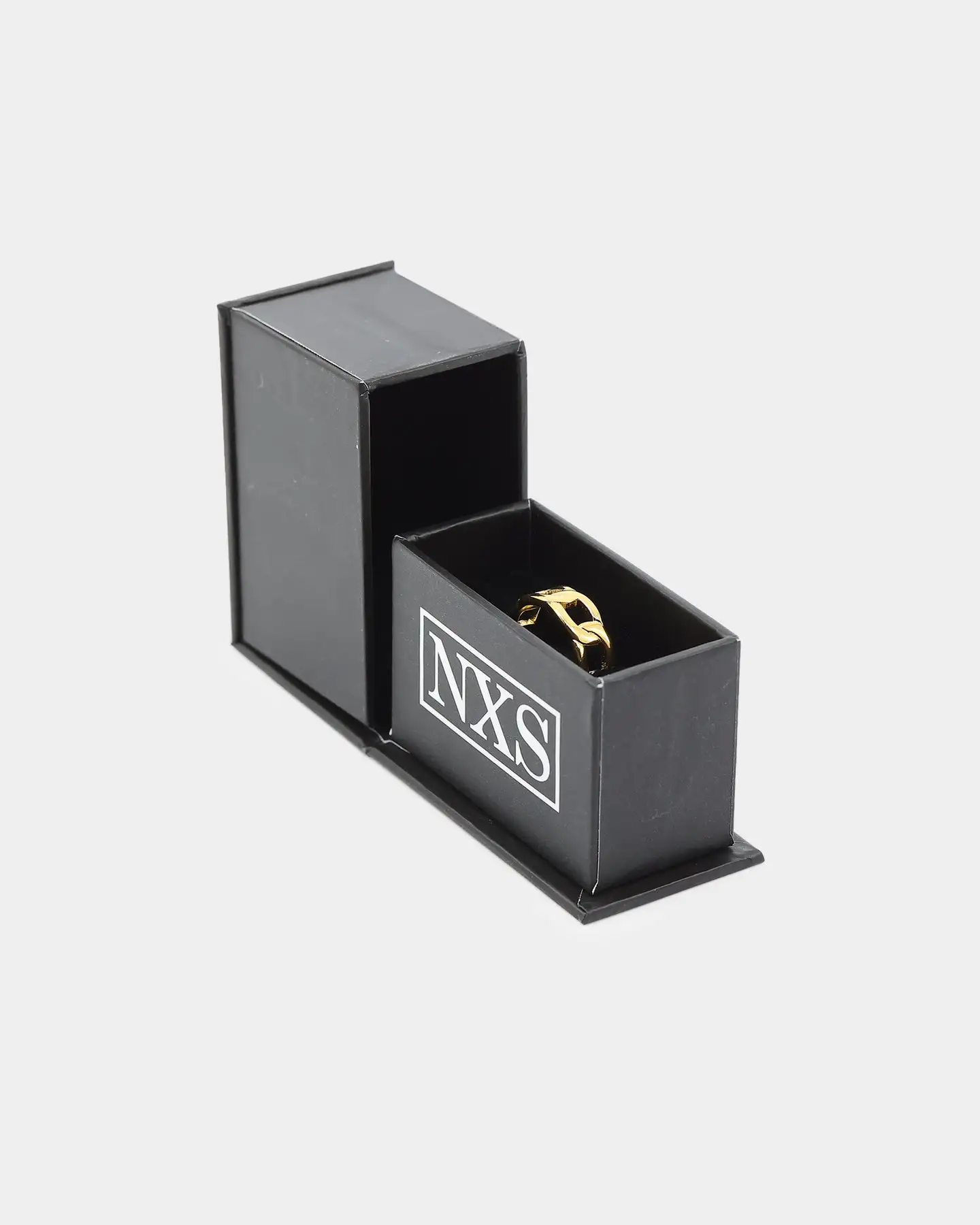 NXS Cuban Ring Gold - Image 3