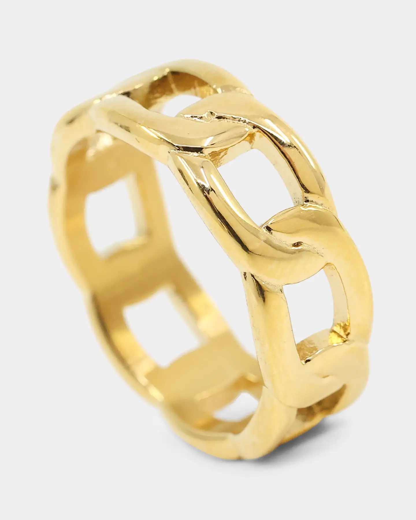 NXS Cuban Ring Gold - Image 6