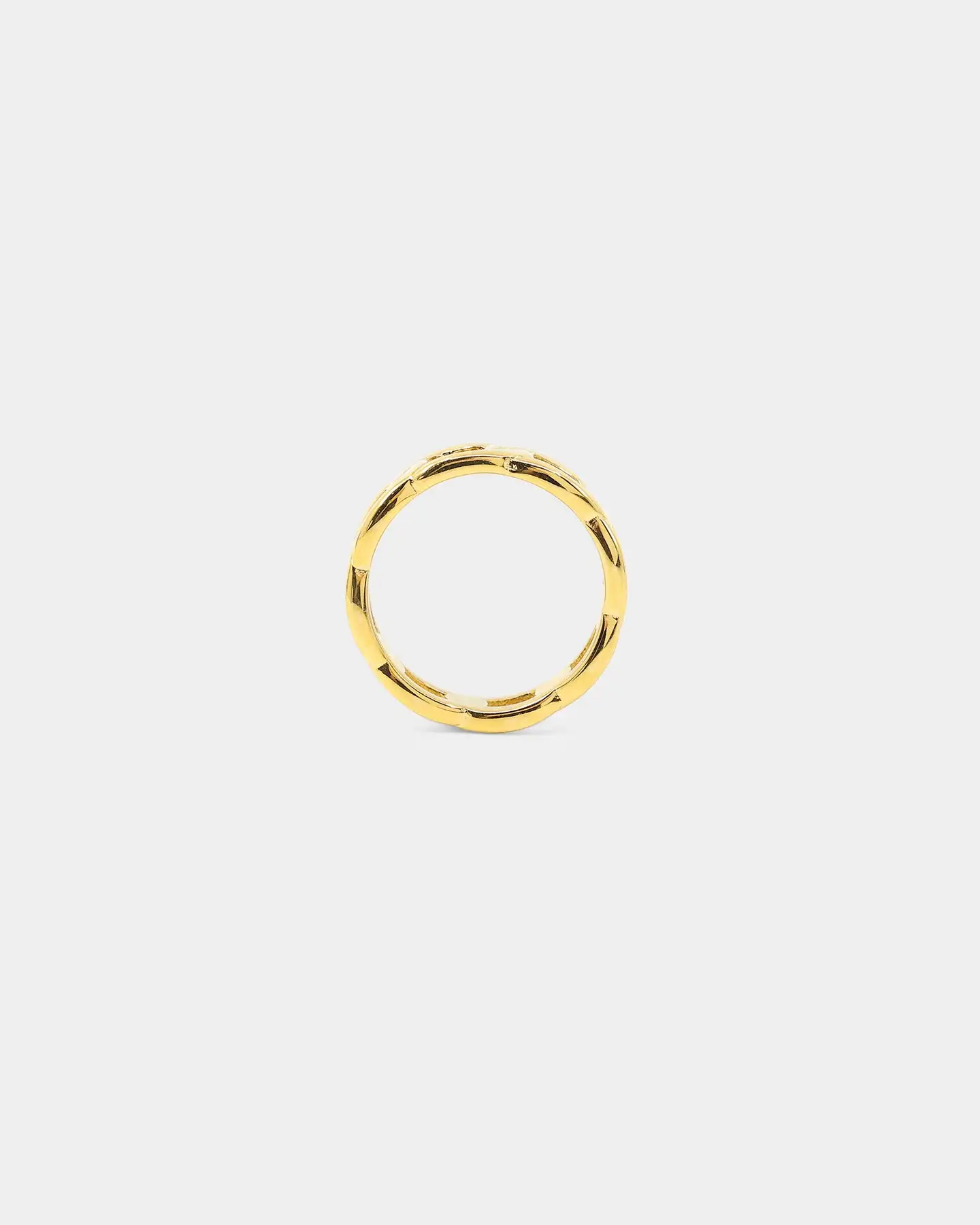 NXS Cuban Ring Gold - Image 8