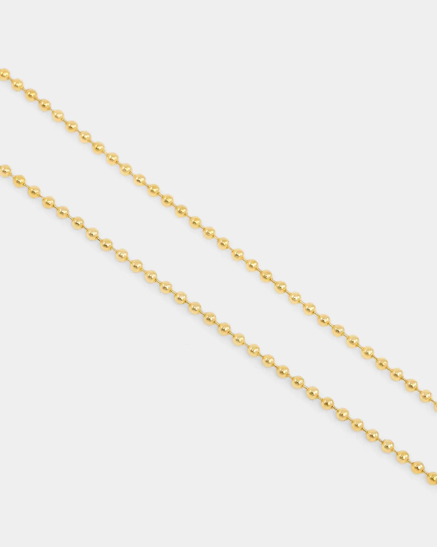 NXS Dog Tag Necklace Gold - Image 5