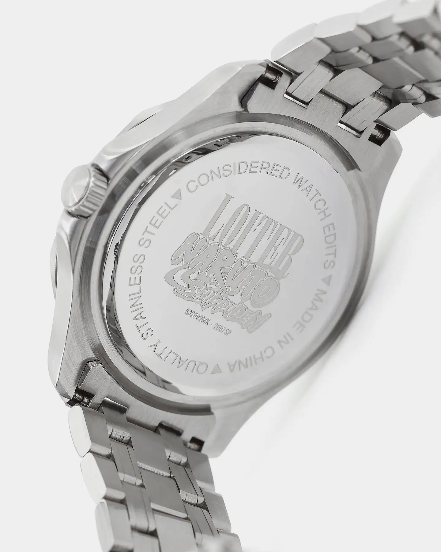 Loiter X Naruto O Tanto Watch Black/Silver/Grey - Image 7