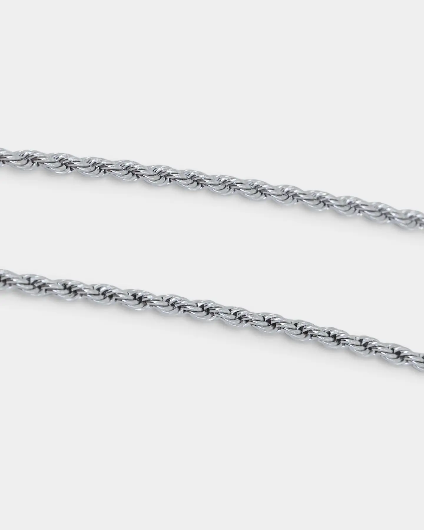 INFRA Tab Pendant Necklace Stainless Steel - Image 5