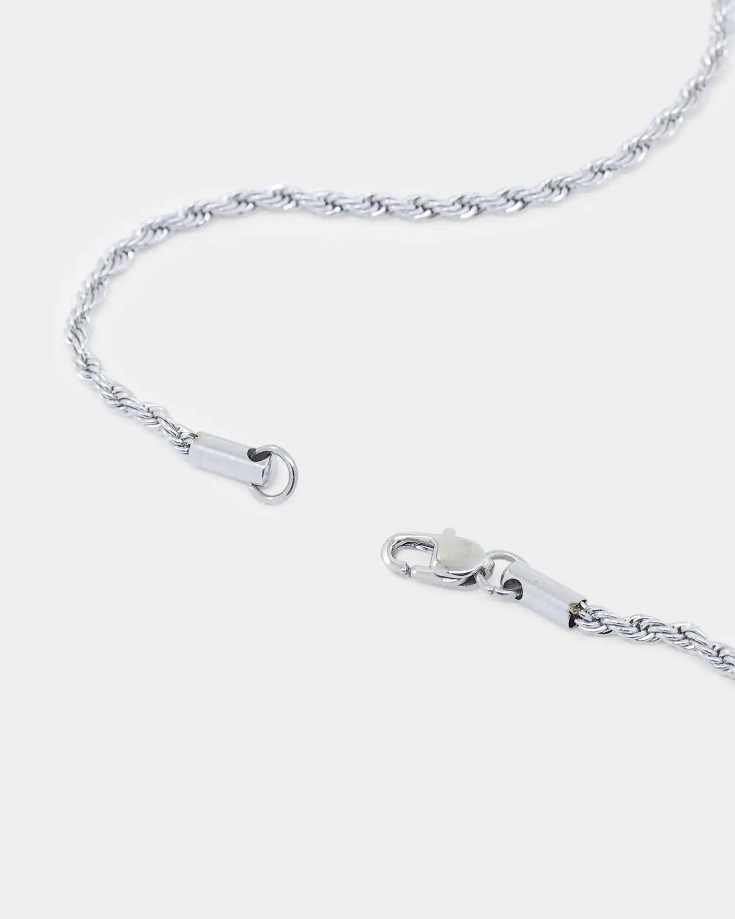 INFRA Tab Pendant Necklace Stainless Steel - Image 8