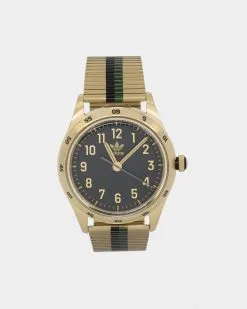 Adidas Code Four Watch Black/Gold