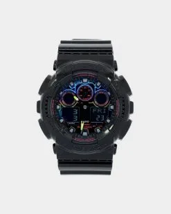 G-SHOCK G Shock GA100RGB-1A Rainbow Gamers' RGB Rainbow