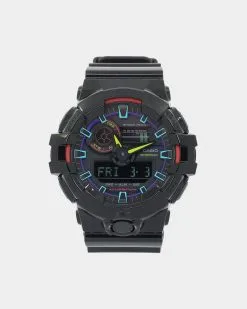 G-SHOCK G Shock GA700RGB-1A Garish Rainbow Gamers' RGB Rainbow