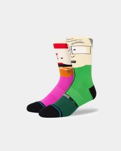Stance X South Park Mr Garrison Socks Green