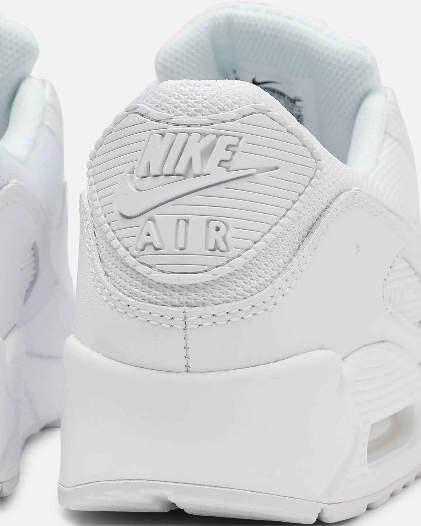 Nike Air Max 90 White/White/Grey - Image 8