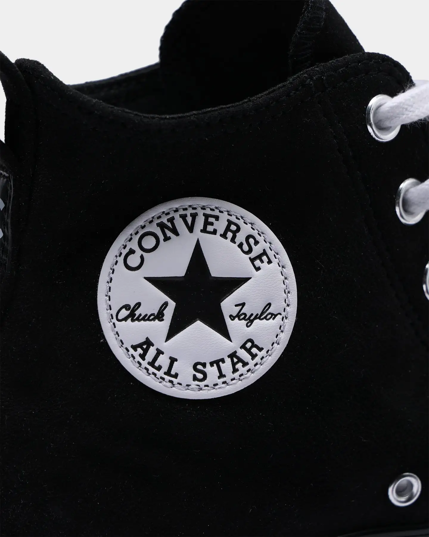 Converse Chuck Taylor All Star CX Stretch Suede High Top Black/Mango/White - Image 6