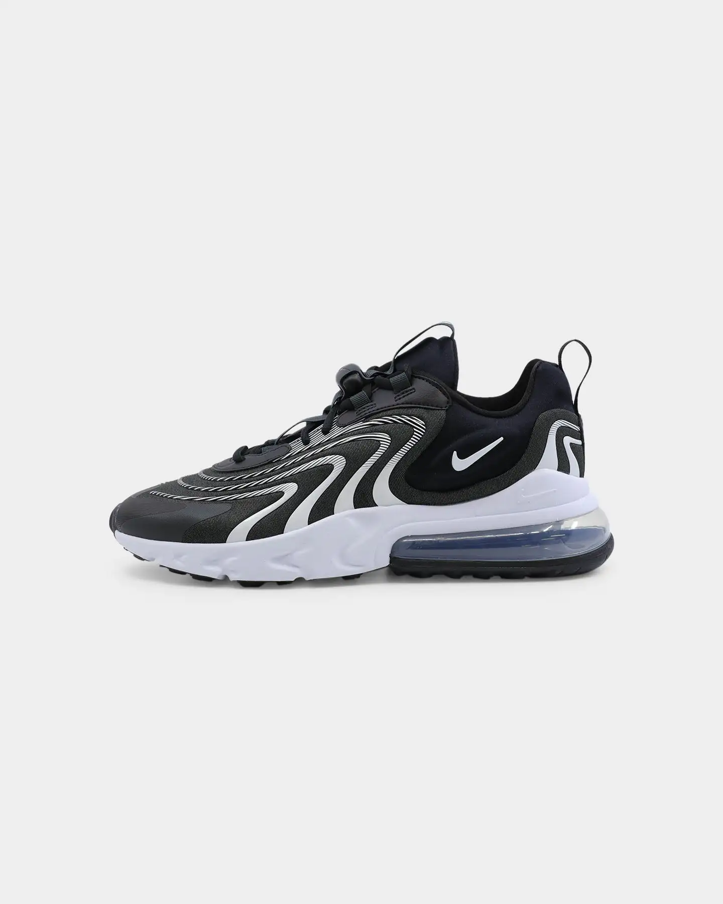 Nike Men's Air Max 270 React ENG Black/White/Grey