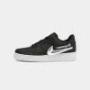 Nike Men's Air Force 1 '07 Premium 'Zip Swoosh' Black/White/Laser Crimson