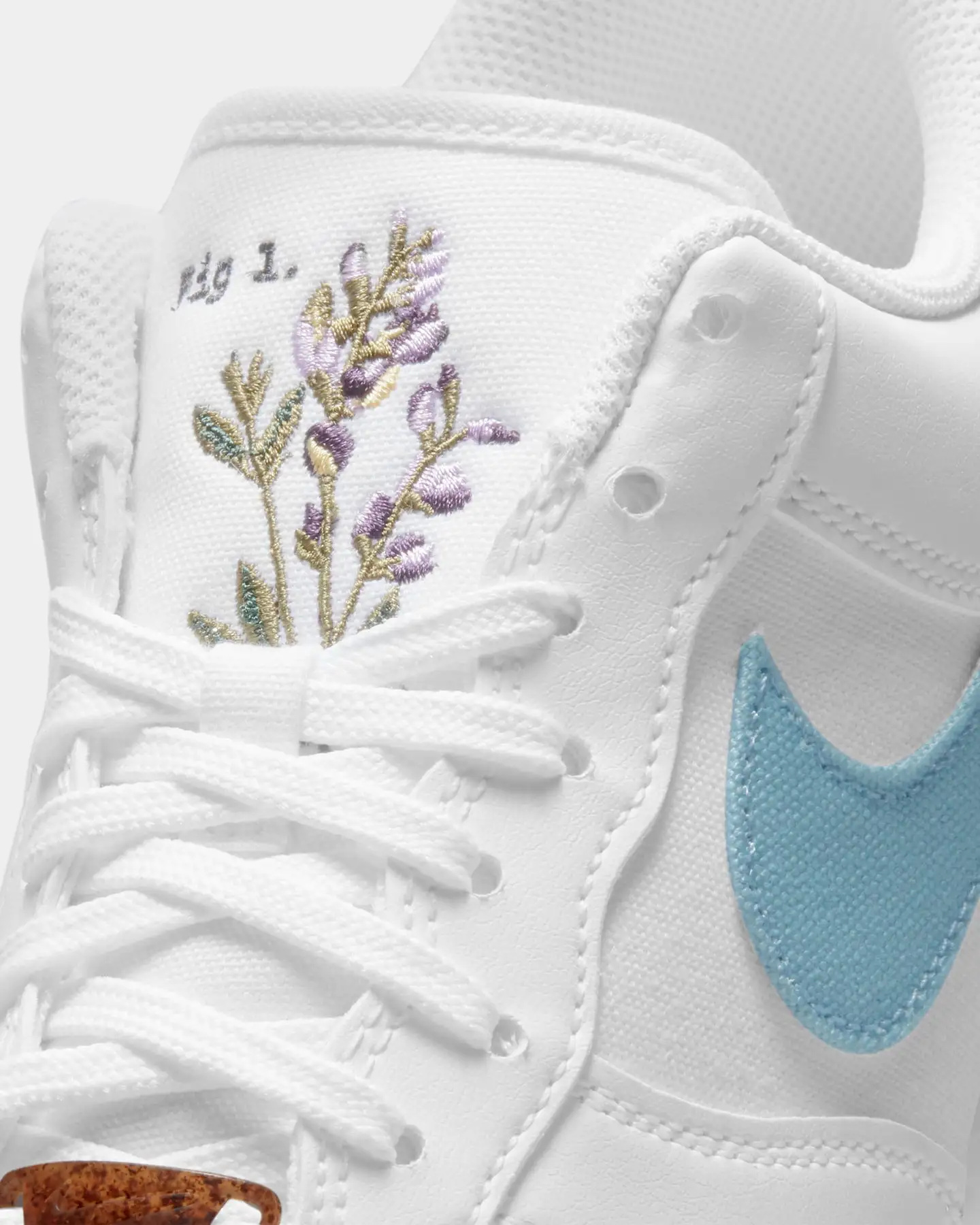 Nike Air Force 1 '07 LV8 White/Obsidian - Image 8