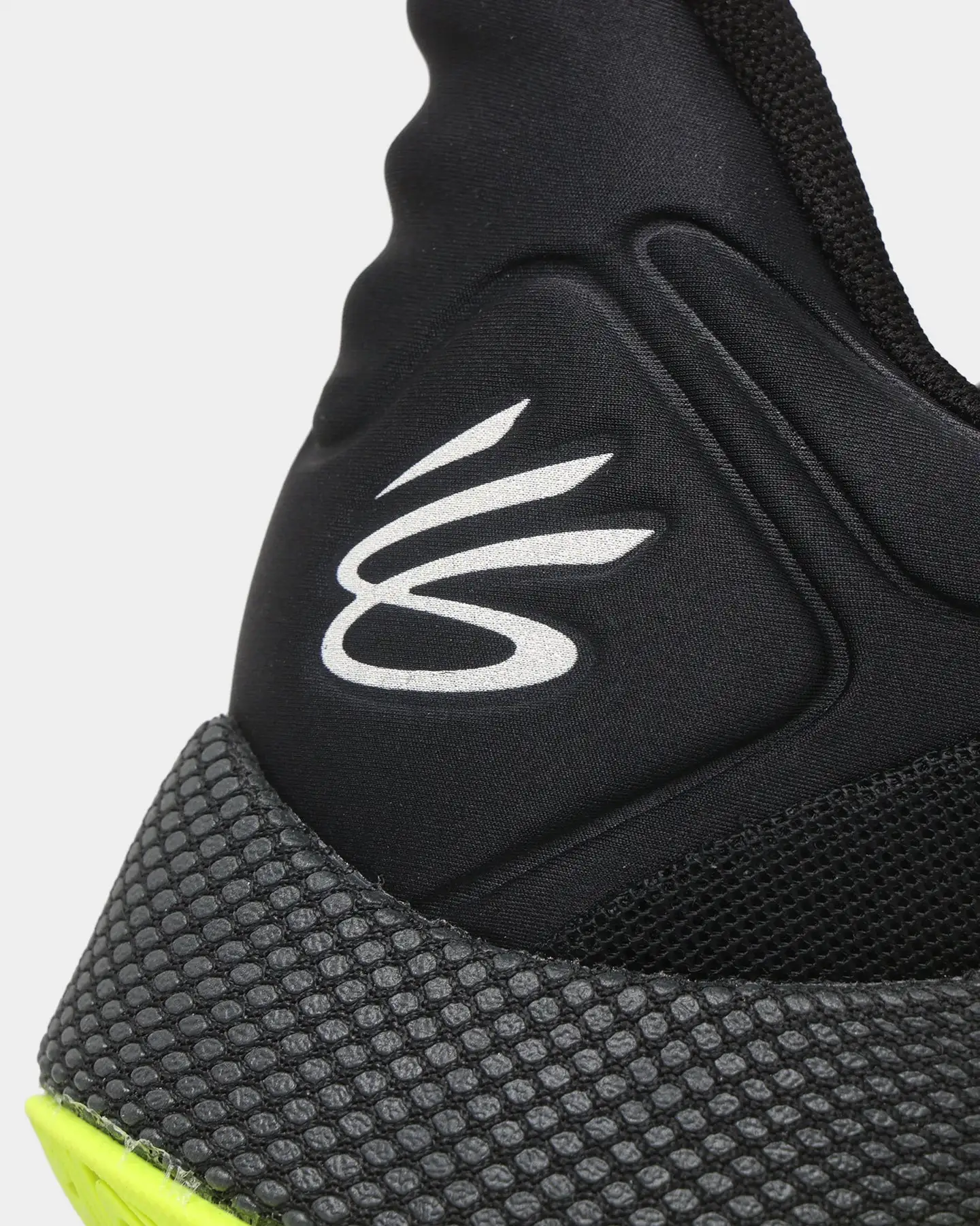 Under Armour Curry HOVR Splash 2 Basketball Shoes Black/Pitch Green - Image 8