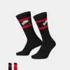 Nike Everyday Essentials Crew Socks Black/Red