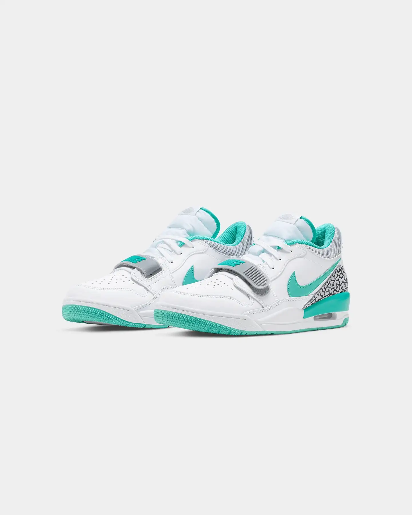 Jordan Air Jordan Legacy 312 Low White/Washed Teal-Wolf Grey - Image 2