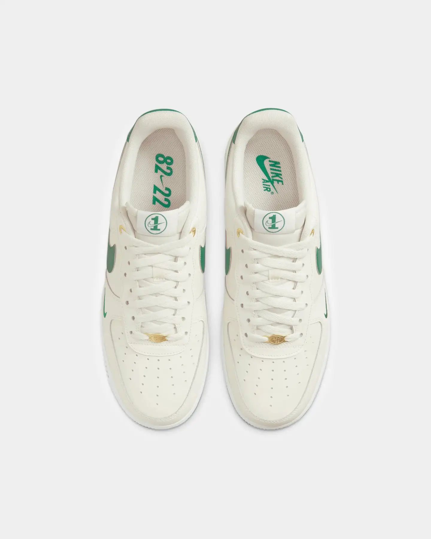 Nike Air Force 1 '07 LV8 "40th Anniversary" Sail/Malachite - Image 7