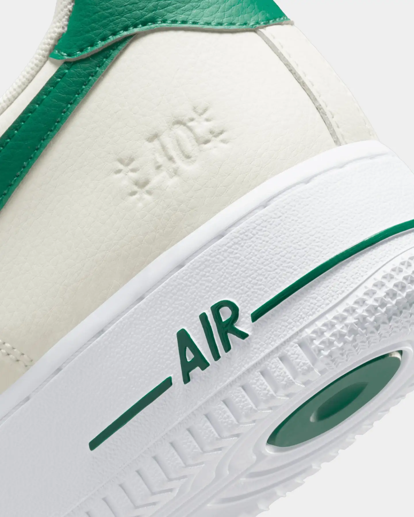 Nike Air Force 1 '07 LV8 "40th Anniversary" Sail/Malachite - Image 8