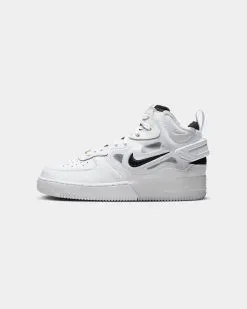 Nike Air Force 1 Mid React White/Black-Yellow