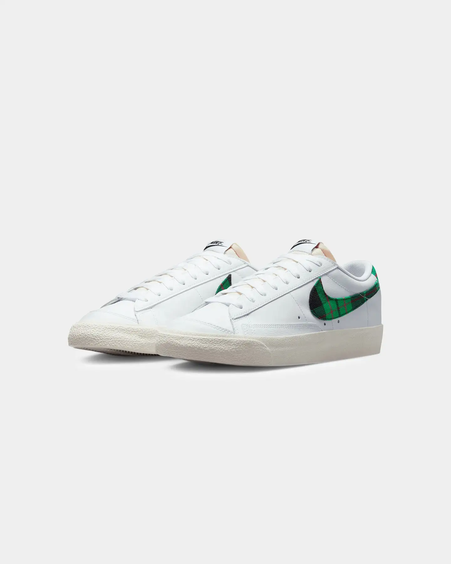 Nike Blazer Low '77 Premium "Tartan" White/Stadium Green - Image 2