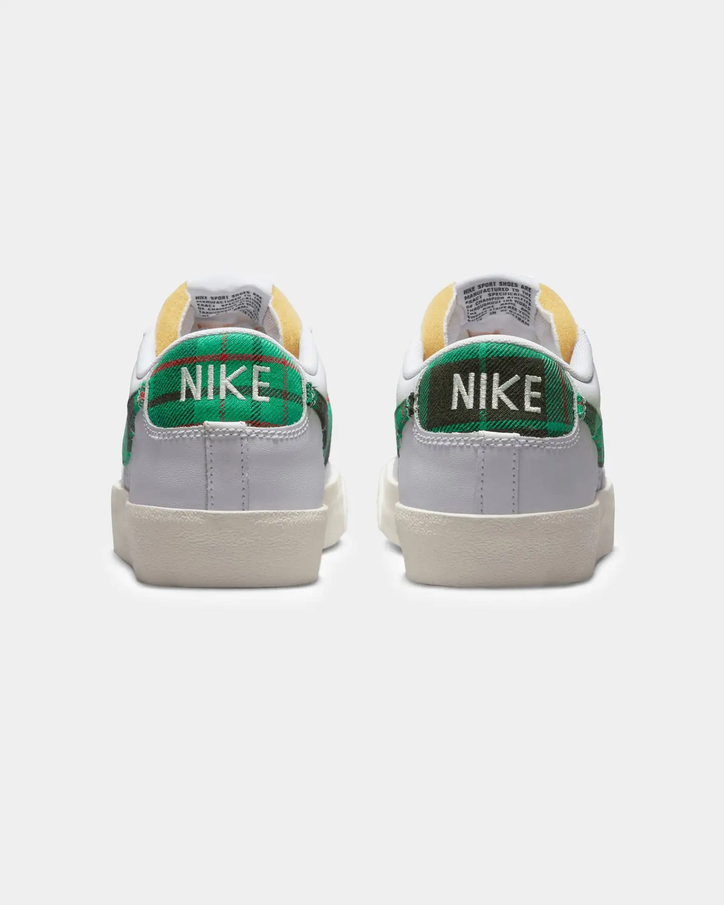 Nike Blazer Low '77 Premium "Tartan" White/Stadium Green - Image 3