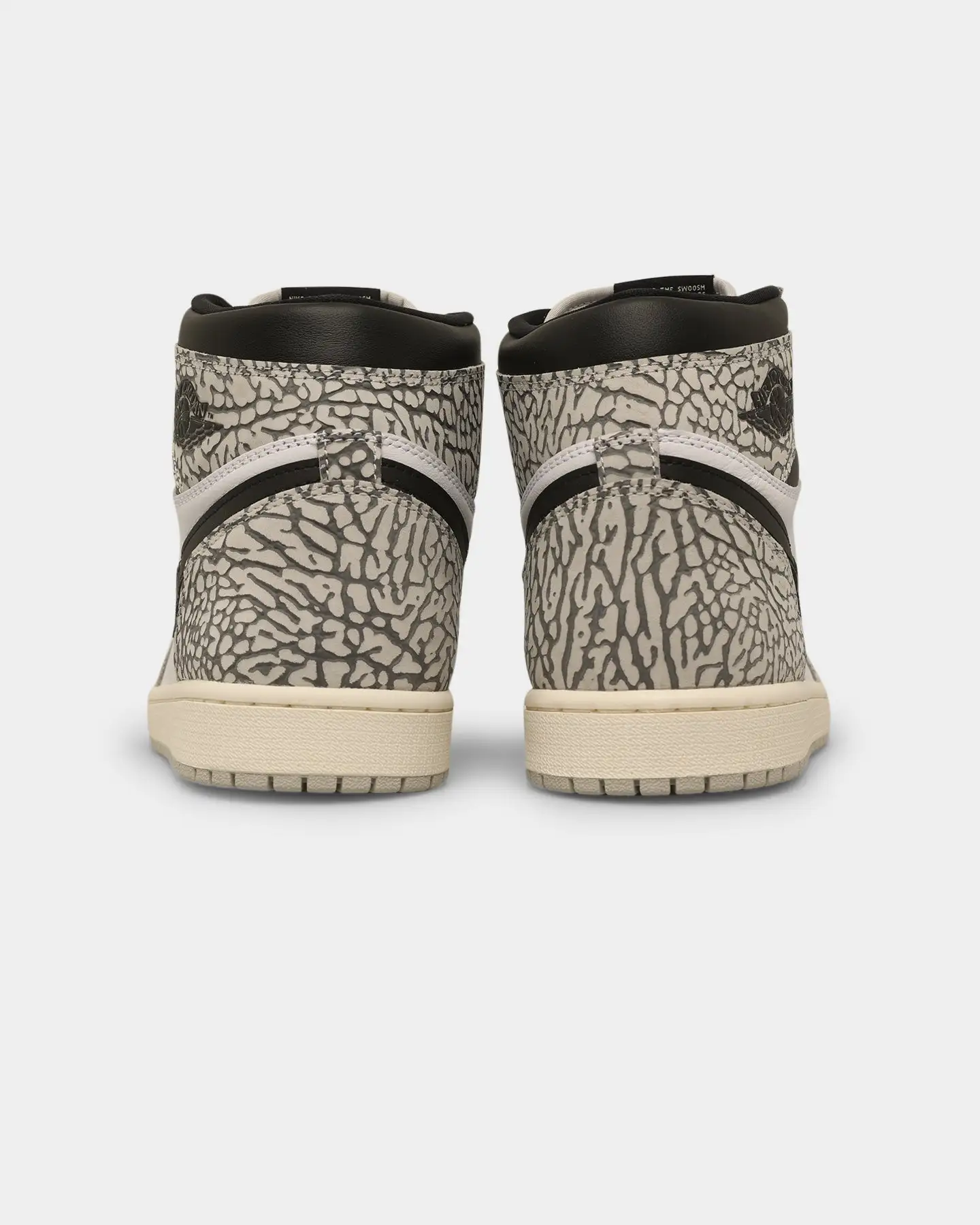 Jordan Air Jordan 1 Retro High OG "White Cement" Tech Grey/Muslin-Sail - Image 3