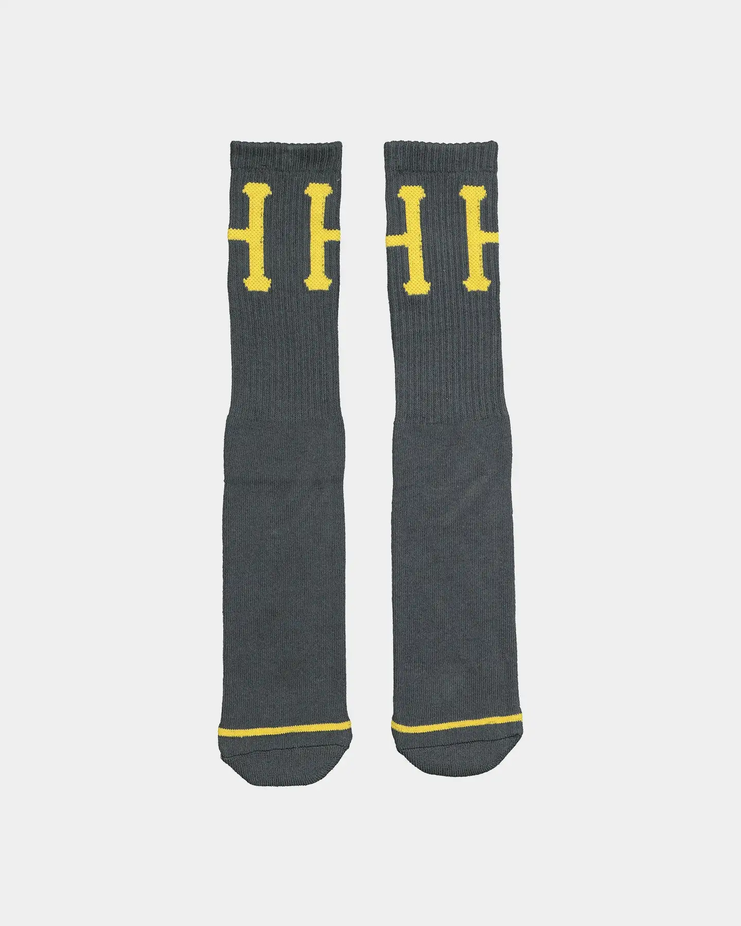 HUF Classic H Crew Socks Gunmetal