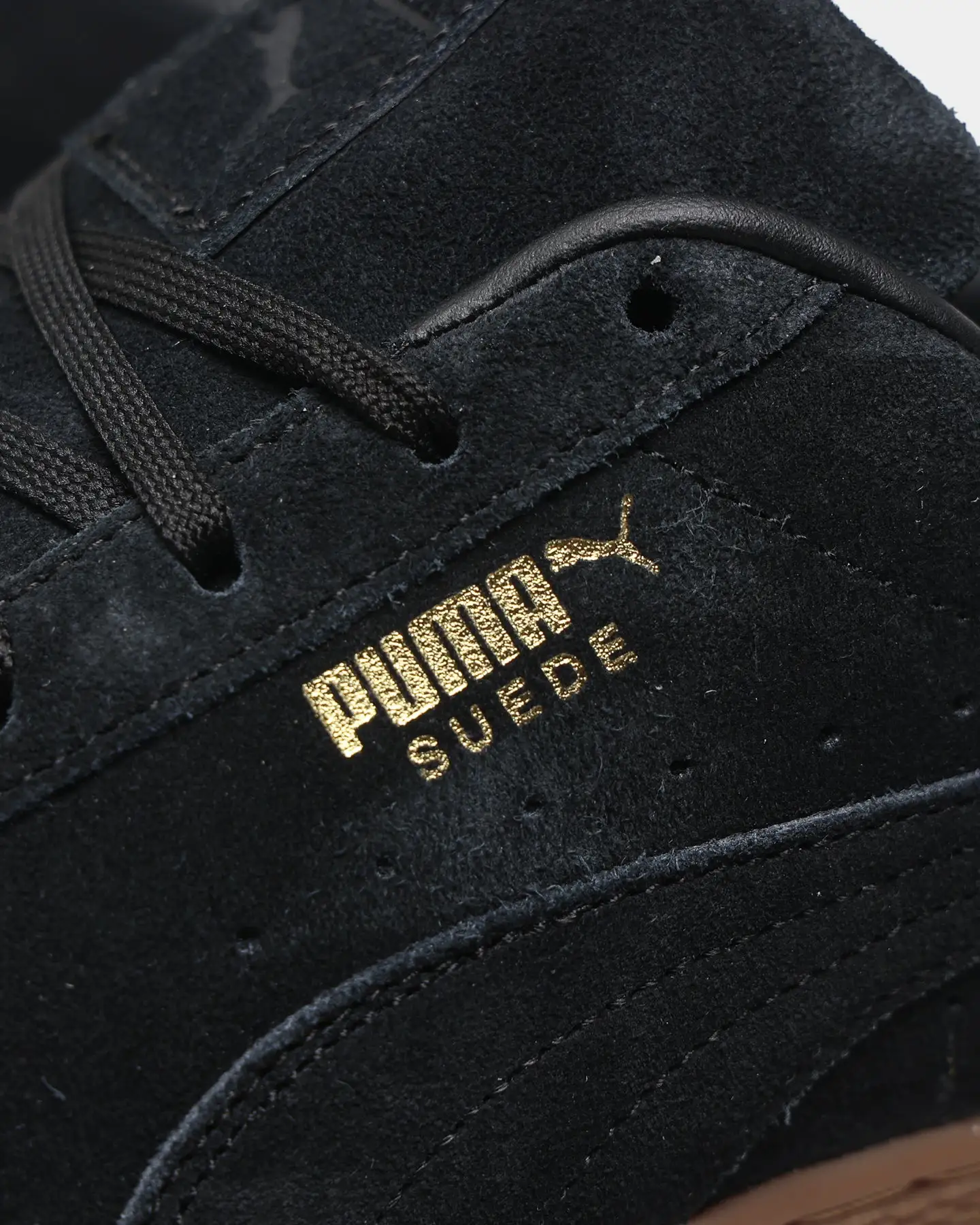Puma Suede Gum Black/Gum - Image 7