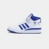 Adidas Men's Forum Mid Cloud White / Royal Blue / Cloud White