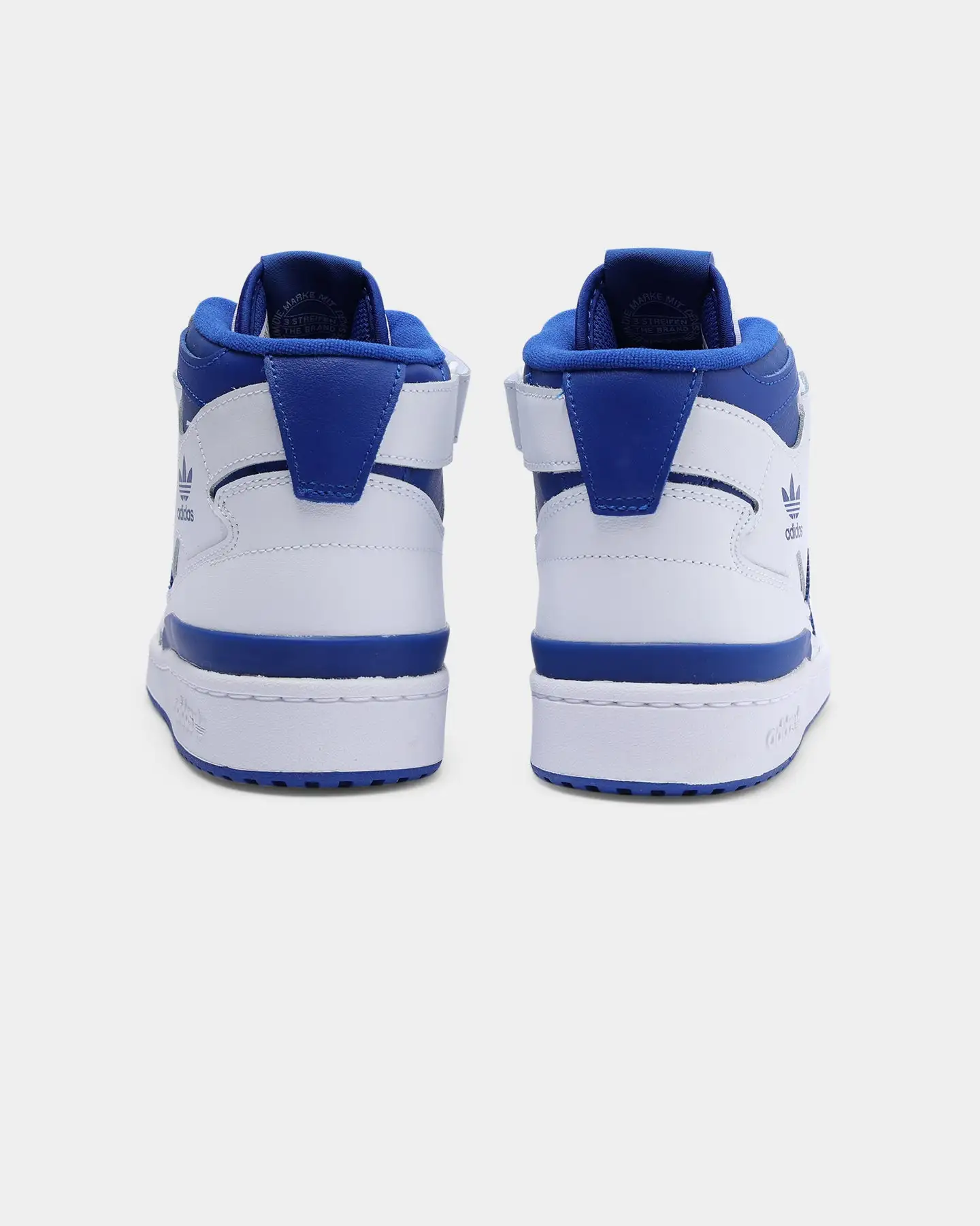Adidas Men's Forum Mid Cloud White / Royal Blue / Cloud White - Image 3