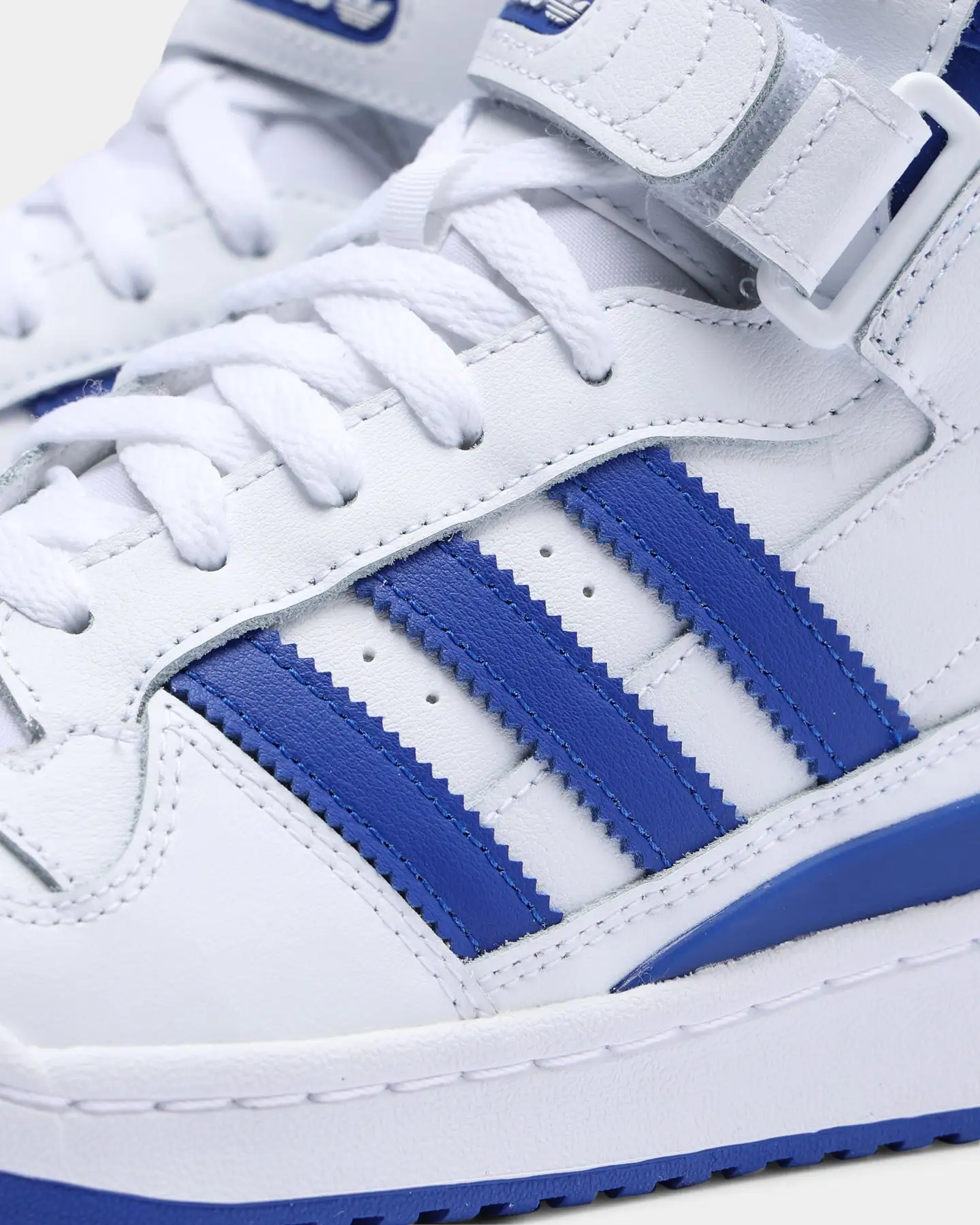 Adidas Men's Forum Mid Cloud White / Royal Blue / Cloud White - Image 6