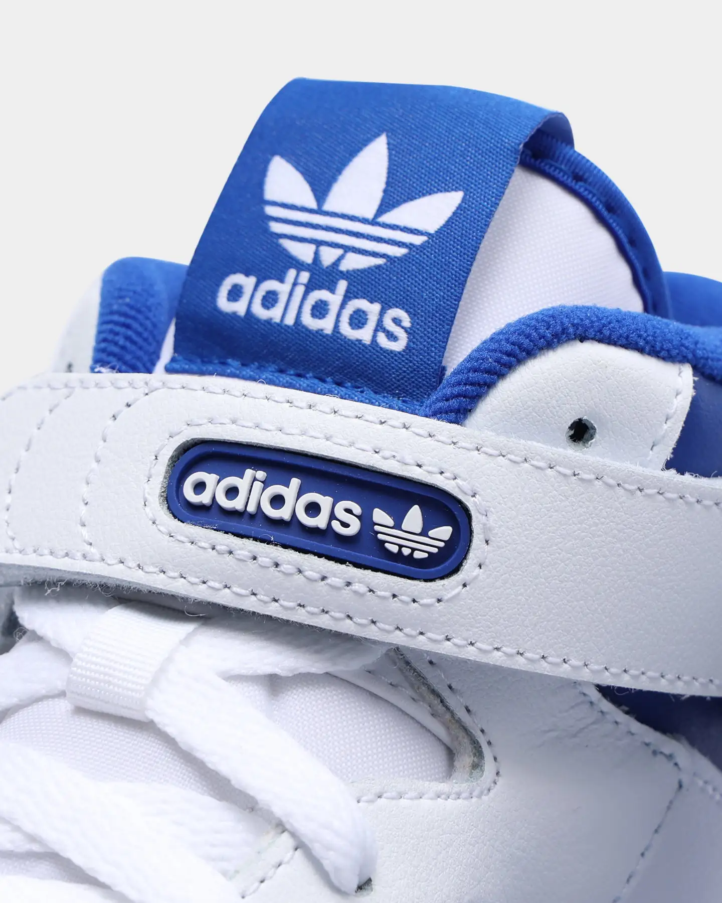 Adidas Men's Forum Mid Cloud White / Royal Blue / Cloud White - Image 7