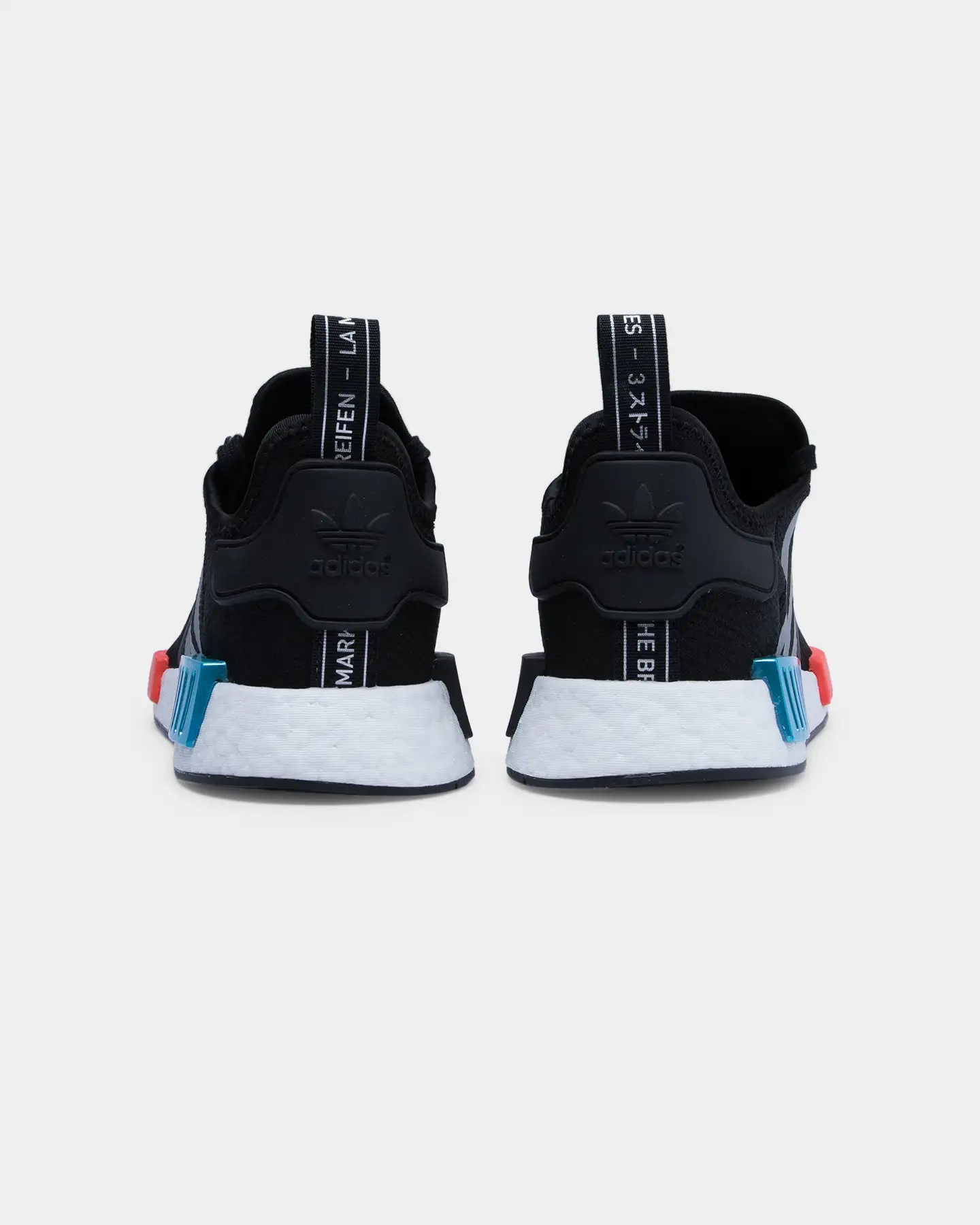 ADIDAS NMD_R1 Black/Silver/Red - Image 3