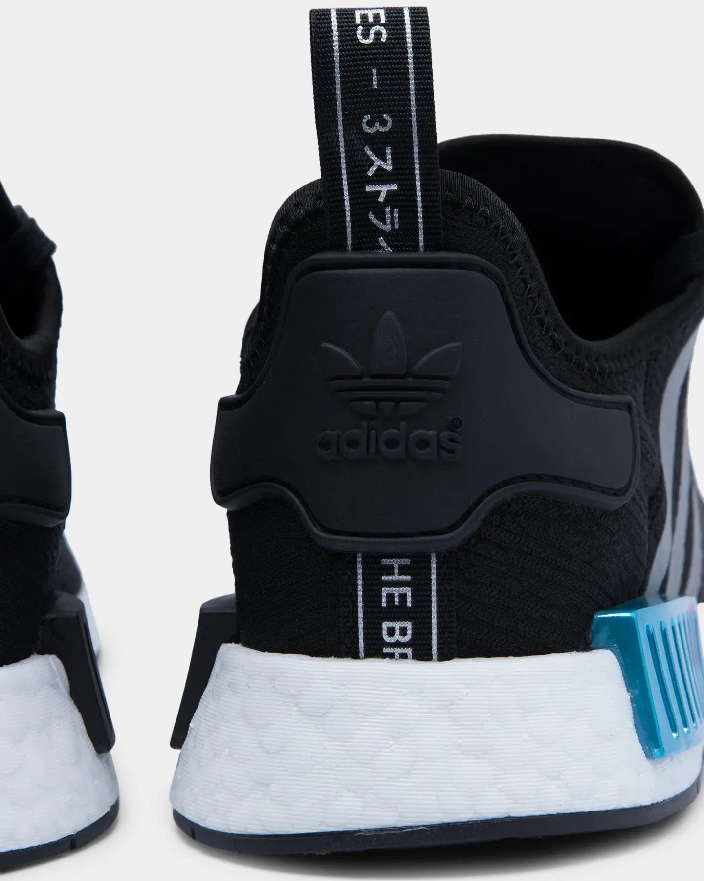 ADIDAS NMD_R1 Black/Silver/Red - Image 8