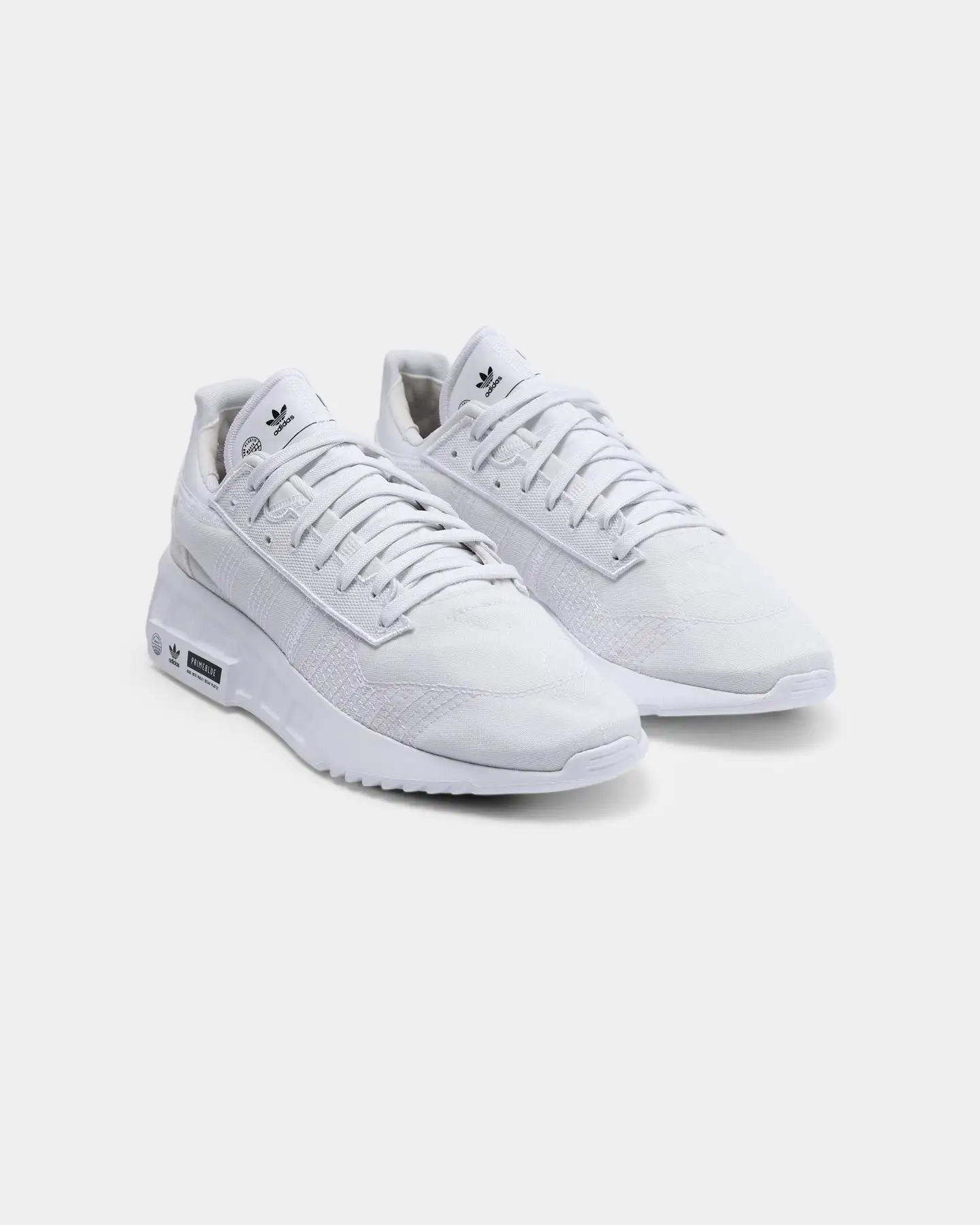 Adidas Geodiver Primeblue White/White/Black - Image 2