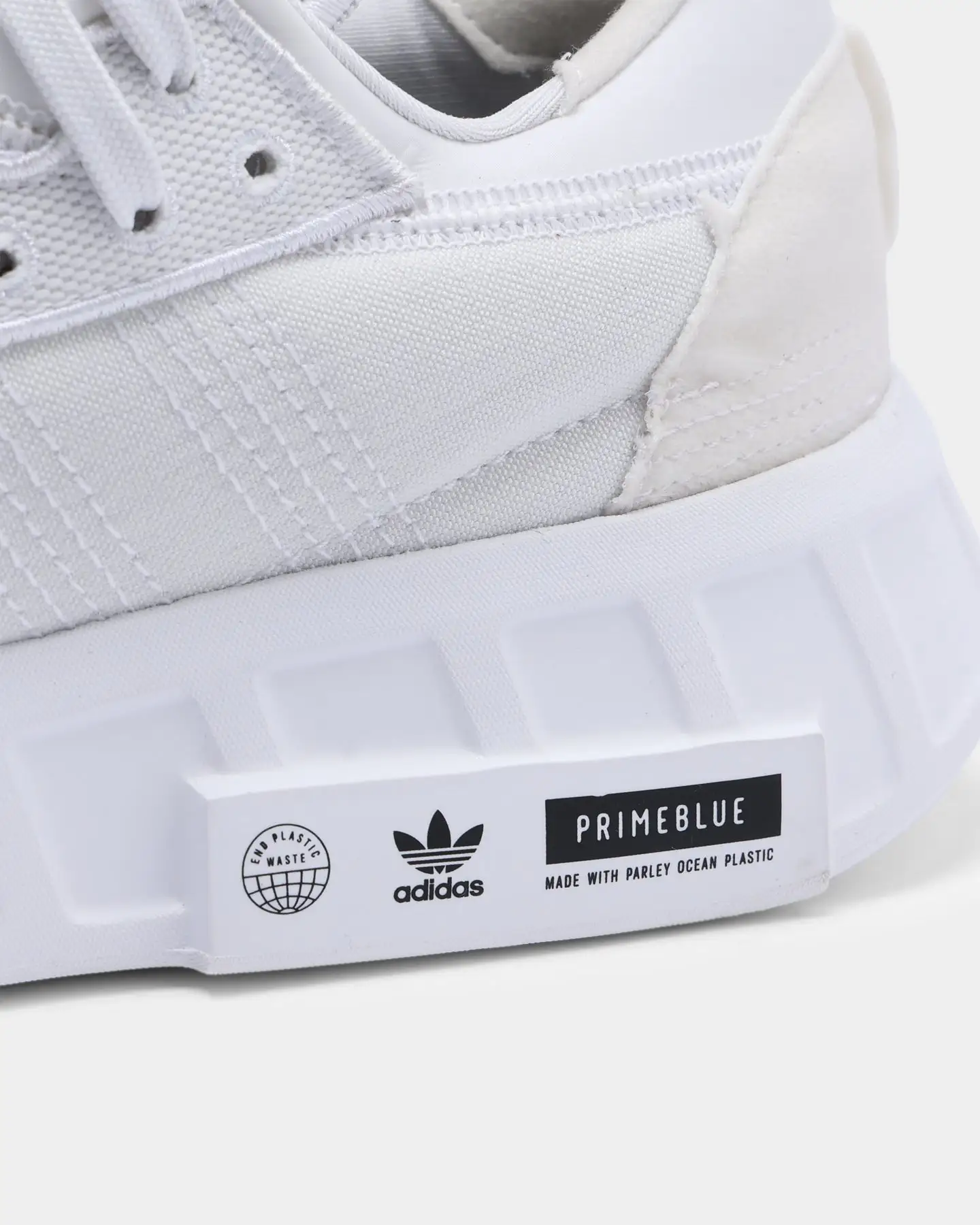Adidas Geodiver Primeblue White/White/Black - Image 7