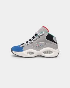 Reebok Question Mid Mgh Solid Grey/Vector Blue/Black