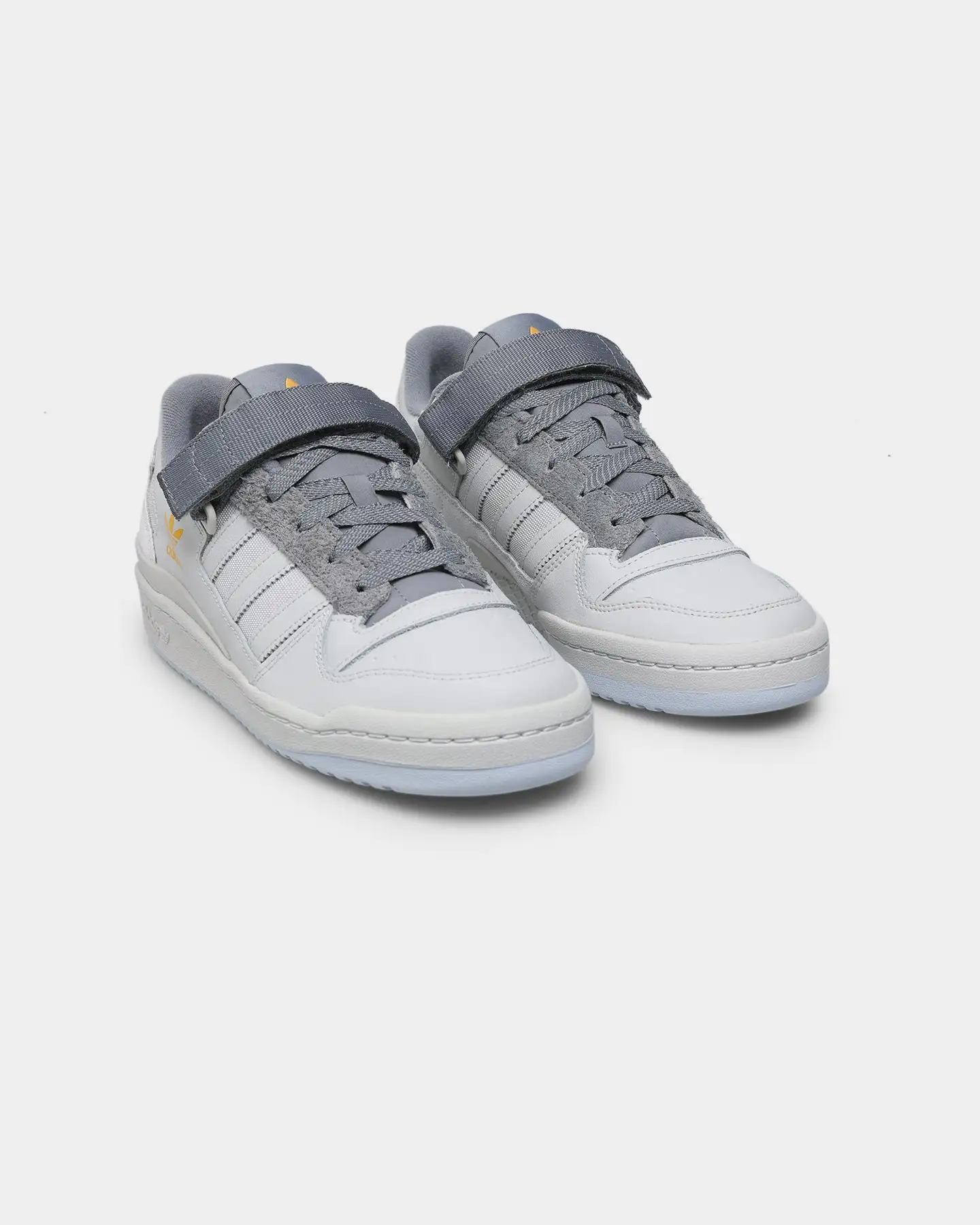 Adidas Forum Low Cloud Grey One / Grey Three / Semi Solar Gold - Image 2
